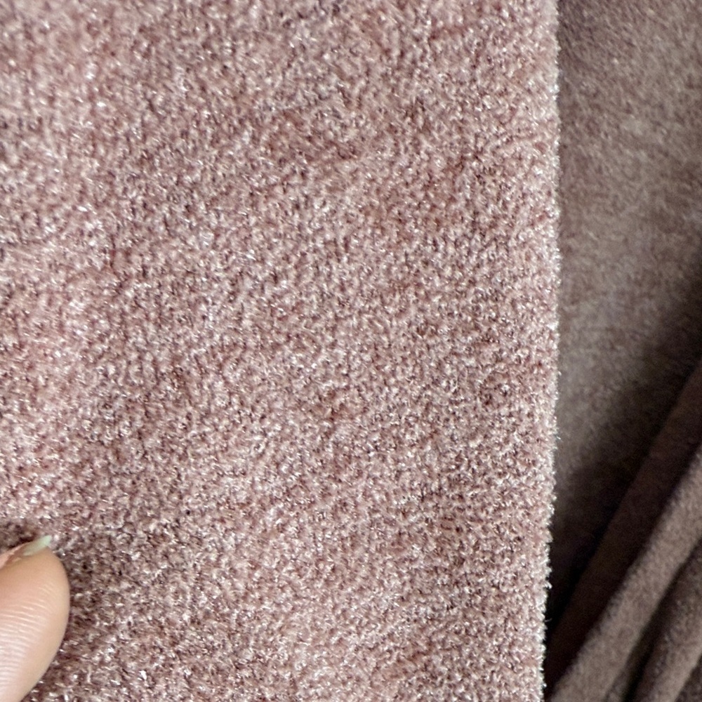 Barefoot dreams cozy chic ultra lite Brown Hooded Sweater cardigan pockets - Picture 3 of 11